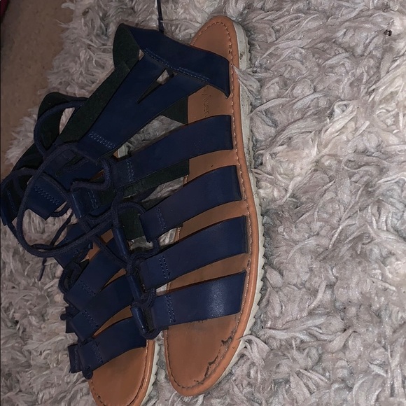 Blue and brown Sandals from Ross. - Picture 2 of 2